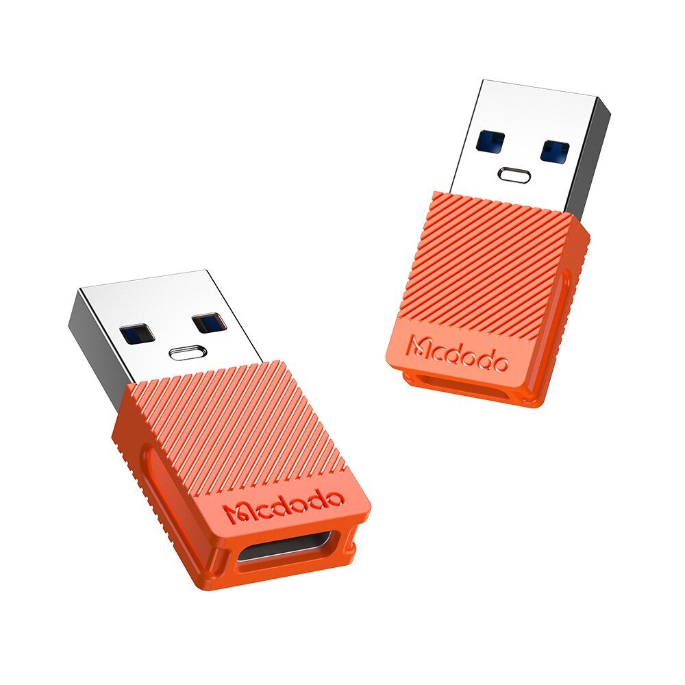 Mcdodo USB-C–USB 3.0 -sovitin, Mcdodo OT-6550 (oranssi) hinta ja tiedot | Adapterit | hobbyhall.fi