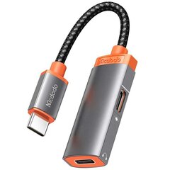 Mcdodo Mcdodo CA-0520 USB-C - 2x USB-C -sovitin, PD 60 W (musta) hinta ja tiedot | Adapterit | hobbyhall.fi