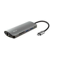 TRUST SOVITIN USB-C DALYX 7-IN-1/23775 TRUST hinta ja tiedot | Adapterit | hobbyhall.fi