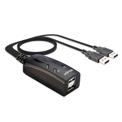 Lindy NET SWITCH KVM USB 2PORT/32165 LINDY hinta ja tiedot | Adapterit | hobbyhall.fi