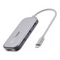 BlitzWolf Sovitin 7in1 HUB Blitzwolf BW-TH5 USB-C hinta ja tiedot | Adapterit | hobbyhall.fi