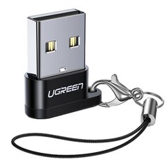 UGREEN UGREEN USB-C - USB-A 2.0 bluetooth-sovitin (musta) hinta ja tiedot | Adapterit | hobbyhall.fi