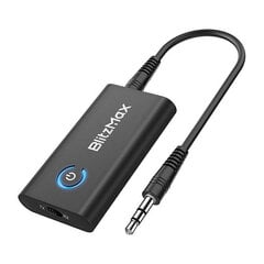 BlitzWolf Bluetooth 5.2 lähetin/vastaanotin BlitzMax BT05, aptX hinta ja tiedot | Adapterit | hobbyhall.fi