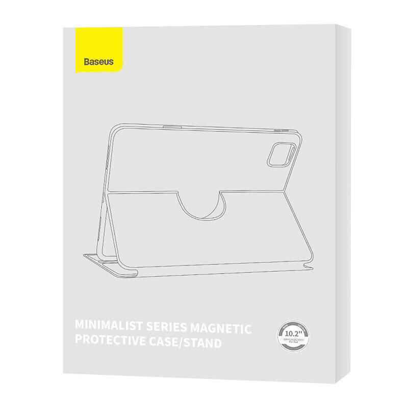 Baseus Baseus Minimalist Series IPad 10,2" magneettinen suojakotelo (harmaa) hinta ja tiedot | Tablettien kotelot ja muut tarvikkeet | hobbyhall.fi