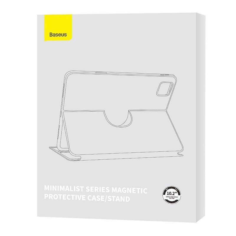 Baseus Baseus Minimalist Series IPad 10,2" magneettinen suojakotelo (musta) hinta ja tiedot | Tablettien kotelot ja muut tarvikkeet | hobbyhall.fi