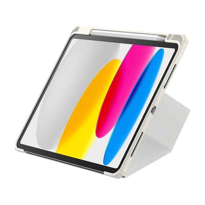 Baseus Baseus Minimalist Series IPad 10 10,9" suojakotelo (valkoinen) hinta ja tiedot | Tablettien kotelot ja muut tarvikkeet | hobbyhall.fi