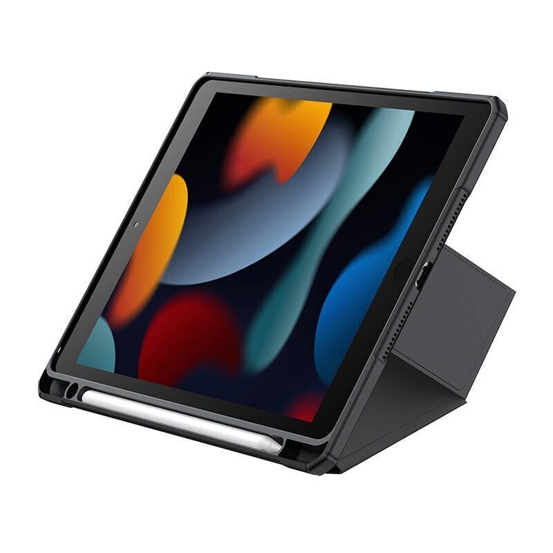 Baseus Baseus Minimalist Series IPad 10,2" suojakotelo (musta) hinta ja tiedot | Tablettien kotelot ja muut tarvikkeet | hobbyhall.fi