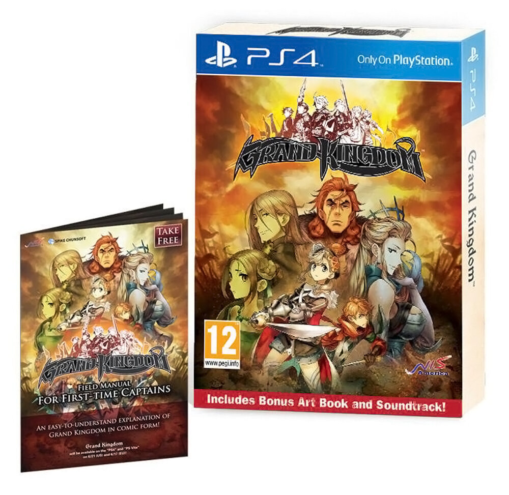 PlayStation 4 peli : Grand Kingdom Launch Edition hinta ja tiedot | Tietokone- ja konsolipelit | hobbyhall.fi