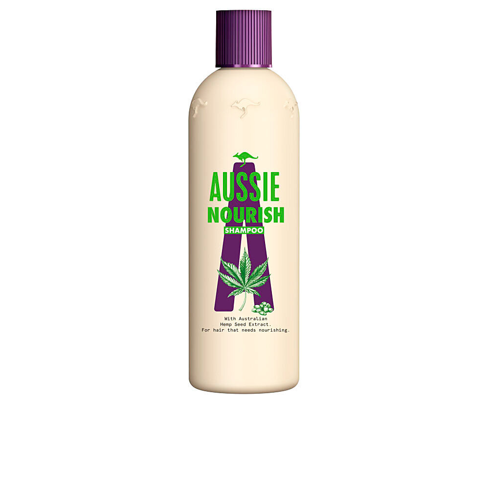Aussie Hair Nourish Hamp Shampoo 300ml hinta ja tiedot | Shampoot | hobbyhall.fi