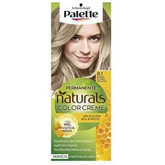 Schwarzkopf Palette Naturals Color Creme8.1 Frosted Light Blonde hinta ja tiedot | Hiusvärit | hobbyhall.fi