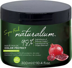 Naturalium Super Food Granaattiomena Color Protect Hiusnaamio 300ml hinta ja tiedot | naturalium Hiustenhoitotuotteet | hobbyhall.fi