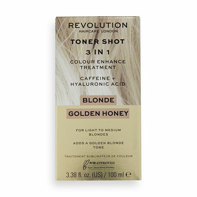 Elvyttävä väri vaaleille hiuksille Blonde Gold en Honey (Toner Shot) 100 ml hinta ja tiedot | Hiusvärit | hobbyhall.fi