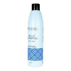Eurostil Tassel Blue Shampoo vaaleille hiuksille valkoisille hiuksille 500ml hinta ja tiedot | Shampoot | hobbyhall.fi