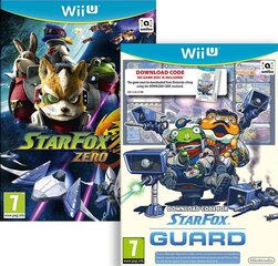 Nintendo Wii U peli Star Fox Zero with Star Fox Guard Download Code hinta ja tiedot | Tietokone- ja konsolipelit | hobbyhall.fi