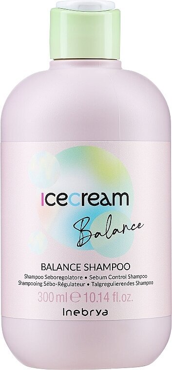 Ice Cream Balance shampoo rasvaisille hiuksille ja päänahalle 300ml hinta ja tiedot | Shampoot | hobbyhall.fi