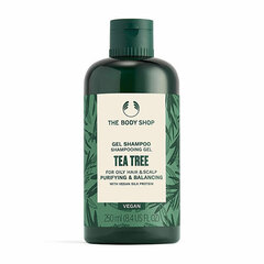 Shampoo rasvaisille hiuksille Tea Tree (geelishampoo) hinta ja tiedot | Shampoot | hobbyhall.fi
