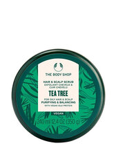 Tea Tree Purifying & Balancing (hius- ja päänahan kuorinta) 240 ml hinta ja tiedot | The Body Shop Hajuvedet ja kosmetiikka | hobbyhall.fi