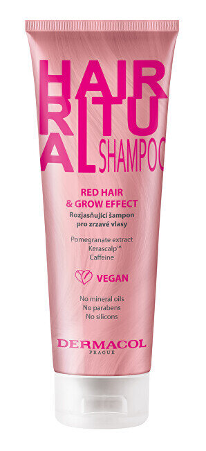 Kirkastava shampoo punaisille hiuksille Hair Ritual (Shampoo) 250 ml hinta ja tiedot | Shampoot | hobbyhall.fi