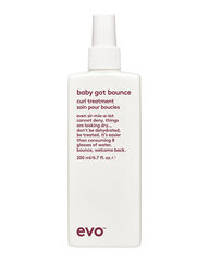 Kosteuttava hoito kiharille ja aaltoileville hiuksille Baby Got Bounce (Curl Treatment) 200 ml hinta ja tiedot | EVO Hiustenhoitotuotteet | hobbyhall.fi