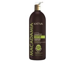 Kativa Macadamia Shampoo 1000 ml hinta ja tiedot | Shampoot | hobbyhall.fi