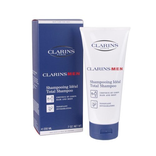 Virkistävä Clarins Men (shampoo & suihkusaippua) 200 ml hinta ja tiedot | Shampoot | hobbyhall.fi