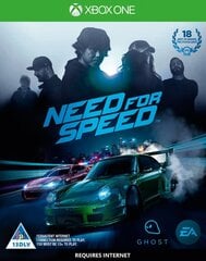 Xbox One Need for Speed hinta ja tiedot | Tietokone- ja konsolipelit | hobbyhall.fi