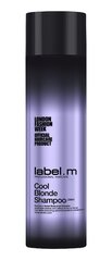 Cool Blonde Shampoo - Shampoo platinavaaleille ja harmaille hiuksille, 250 ml hinta ja tiedot | Label.m Hajuvedet ja kosmetiikka | hobbyhall.fi