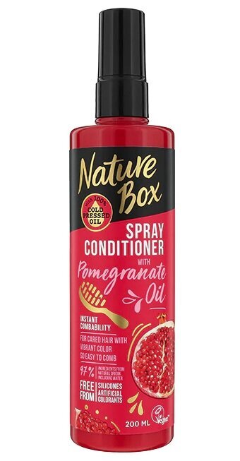 Luonnollinen balsami spray-granaattiomenaöljyssä (Spray Conditioner) 200 ml hinta ja tiedot | Hoitoaineet | hobbyhall.fi