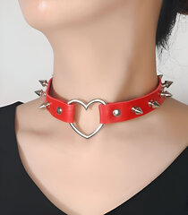 Choker sydämellä ja piikeillä LIVMAN hinta ja tiedot | BDSM ja fetissit | hobbyhall.fi