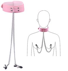 Choker nänniklipsuilla LIVMAN hinta ja tiedot | BDSM ja fetissit | hobbyhall.fi