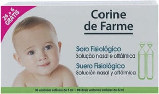 Corine De Farme fysiologinen seerumi 30x5ml hinta ja tiedot | Lasten ja äitiysajan kosmetiikka | hobbyhall.fi