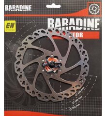 Polkupyörän jarrulevy Baradine DB-01, 160 mm hinta ja tiedot | Baradine Urheilu ja vapaa-aika | hobbyhall.fi