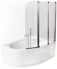 Ambition 3 -lasiseinä kylpyhuoneeseen hinta ja tiedot | Kylpyhuonetarvikkeet | hobbyhall.fi
