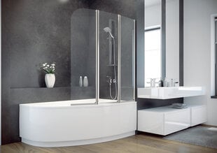 Ambition 3 -lasiseinä kylpyhuoneeseen hinta ja tiedot | Kylpyhuonetarvikkeet | hobbyhall.fi