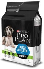 Pro Plan Puppy Large Athletic isojen rotujen urheilullisille pennuille ja nuorille koirille (2-18 kk), 3 kg hinta ja tiedot | Pro Plan Lemmikit | hobbyhall.fi