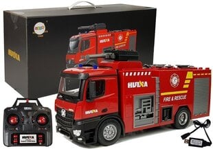 Suuri 57 cm kauko-ohjattava paloauto, 1562 Huina hinta ja tiedot | Poikien lelut | hobbyhall.fi