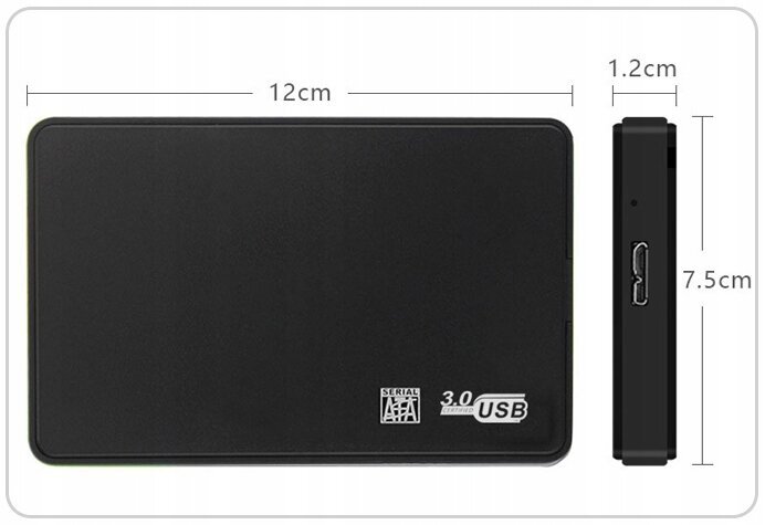 Levykotelo 2.5 USB 3.0 SSD HDD hinta ja tiedot | Ulkoisten kovalevyjen kotelot | hobbyhall.fi