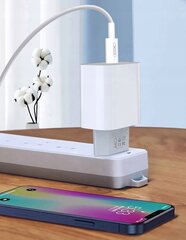 Edistyksellinen seinälaturi 20W 1x USB-C valkoinen hinta ja tiedot | Puhelimen laturit | hobbyhall.fi