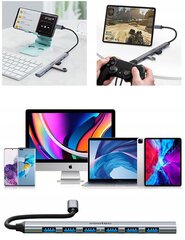 USB-C-portin jakaja 7 USB 3.2 ill hinta ja tiedot | Vootec Tietokoneet ja pelaaminen | hobbyhall.fi
