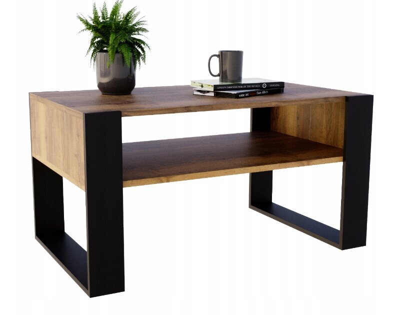 Belsi Luks sohvapöytä, 92 x 53,6 x 45 cm hinta ja tiedot | Sohvapöydät | hobbyhall.fi