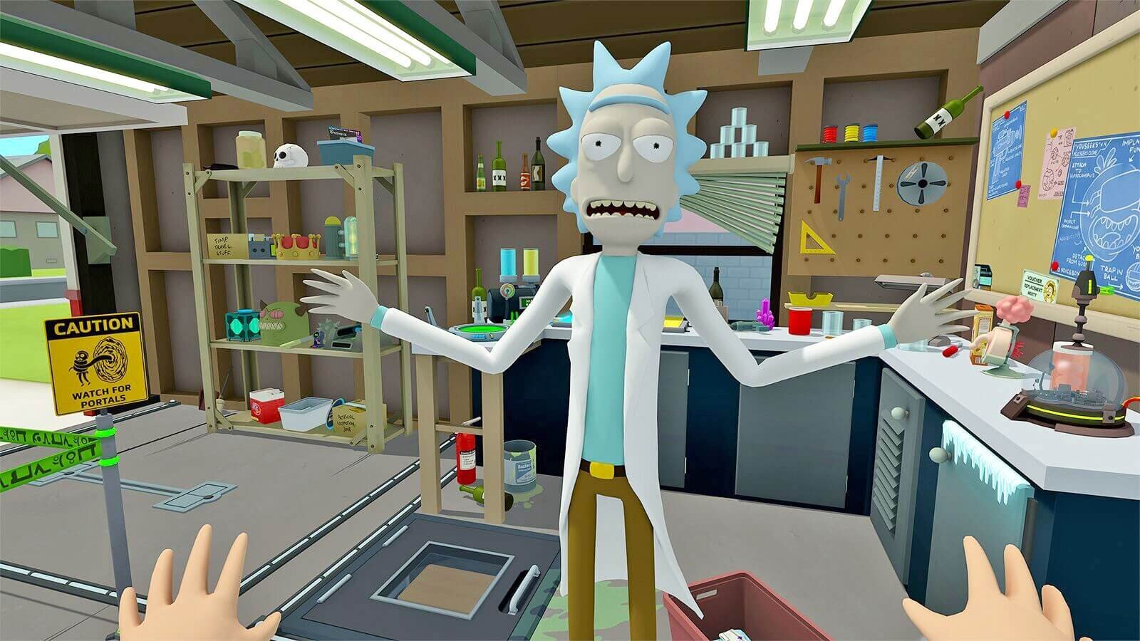 PS4 Rick and Morty: Virtual Rick-ality hinta ja tiedot | Tietokone- ja konsolipelit | hobbyhall.fi