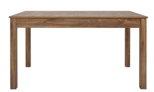 Jatkettava pöytä Bryk 140, ruskea hinta ja tiedot | Ruokapöydät | hobbyhall.fi