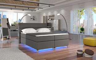 Sänky NORE Amadeo, 180x200 cm, tummanharmaa hinta ja tiedot | Sängyt | hobbyhall.fi