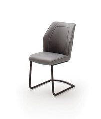 2 tuolin setti MC Akcent Aberdeen, harmaa hinta ja tiedot | Ruokapöydän tuolit | hobbyhall.fi