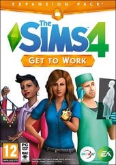 The Sims 4 -Get to Work -peli, PC hinta ja tiedot | Tietokone- ja konsolipelit | hobbyhall.fi