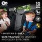 Turvaistuin KinderKraft Safety Fix 2 i-Size, 9-36 kg, harmaa hinta ja tiedot | Turvaistuimet | hobbyhall.fi