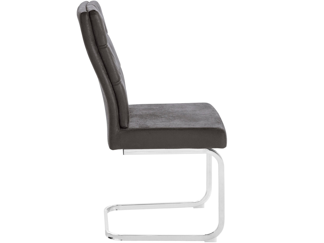 2 tuolia Notio Living Lagona, tummanharmaa hinta ja tiedot | Ruokapöydän tuolit | hobbyhall.fi