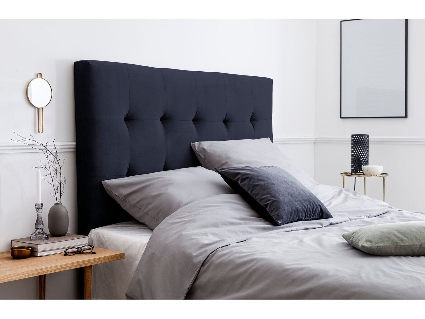 Sängynpääty Kooko Home Mi 200 cm, sininen hinta ja tiedot | Sängyt | hobbyhall.fi