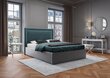 Sängynpääty Mazzini Sofas Primevere 140cm, sininen hinta ja tiedot | Sängyt | hobbyhall.fi