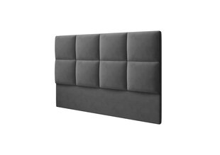 Sängynpääty Mazzini Sofas Begonia 140 cm, tummanharmaa hinta ja tiedot | Sängyt | hobbyhall.fi